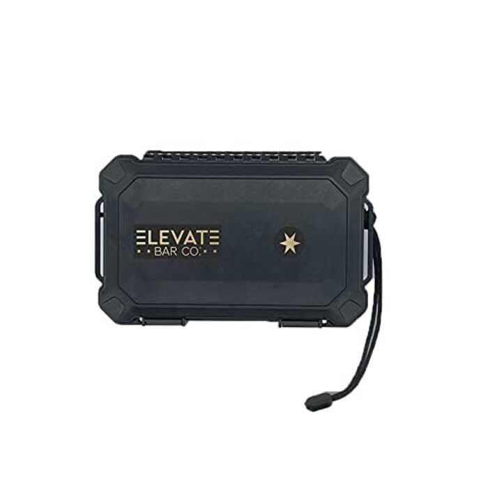 Чохол для сигар Humidor, 5 шт., водонепроникний, стійкий до зминання, герметичний, міцний, чорний