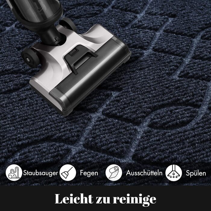 Килимок для підлоги Yimobra, водонепроникний, миється, 120x81 см, блакитний