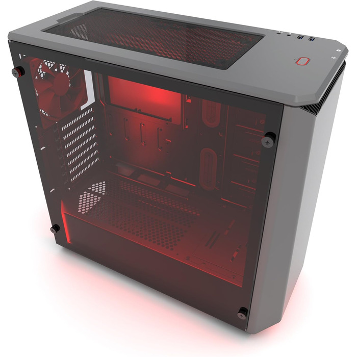 Корпус Phanteks Eclipse P400 Steel ATX Mid Tower чорного кольору з темноватим склом, серія P400