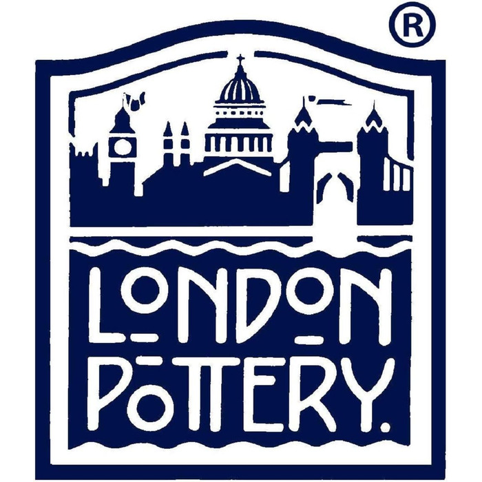 LONDON POTTERY Pebble Teapot with infuser for loose tea, stoneware, black, 4-Cup Teapot (1 Litre)