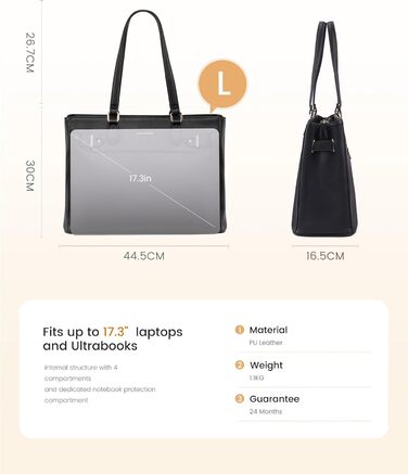 Сумка жіноча LOVEVOOK шопер 15.6