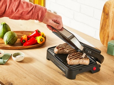 Електричний контактний гриль Tefal GC270D10, сріблястий/сірий, 1000 Вт