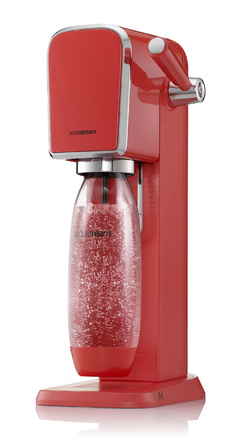 Сифонізатор для води SodaStream Art, червоний, 1 пляшка у комплекті