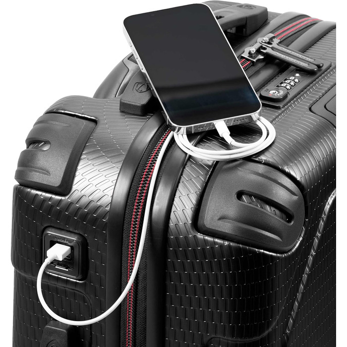 Чохол-валіза Traveler's Choice Maxporter II з полікарбонату на спінених колесах, 22 дюйми, темно-зелений