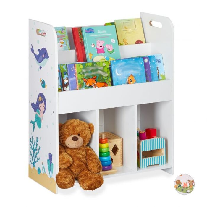 Relaxdays Children's Shelf for Books and Toys