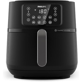 Фритюрниця Philips Airfryer 5000 Connected 7.2 л, 16 режимів, Rapid Air, WiFi, енергоощадна, легке очищення