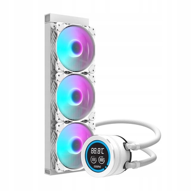 Рідинне охолодження процесора Darkflash DN-D360 3x 120мм 1800 об/хв Білий