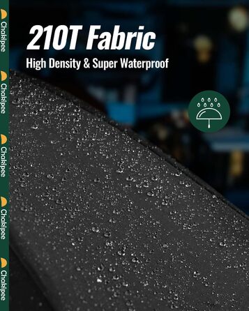 Чакіпі Регульований парасолька великого розміру, стійкий до сильного вітру, з відбиваючим покриттям, для чоловіків та жінок – автоматичний парасолька-тростина, компактний, для подорожей, чорний, покриття 210T, діаметр 106 см