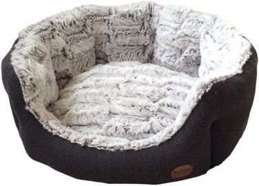 Ліжко для кота Nobby Komfort Bett Oval Cacho, сірий, 45x40x19 см