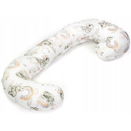 Подушка для вагітних BabyMam 3в1 у формі рогала (тип C)