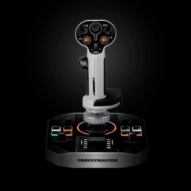 Thrustmaster Sol-R 1 – Професійний ігровий джойстик для космічних симуляторів PC – H.E.A.R.T. магнітні сенсори, 16-bit, ергономічний дизайн, сумісний зі Star Citizen та Elite Dangerous