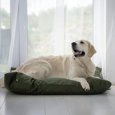 Водонепроникне собаче ліжко 80x60 см, темно-зелене, 4L Textil ZOE