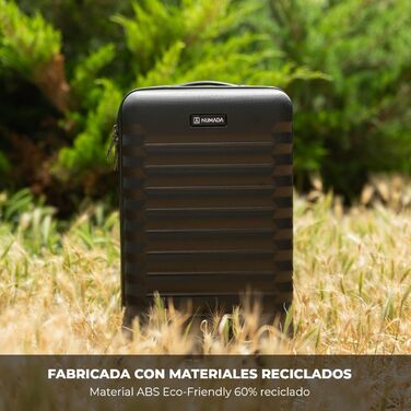 Чемодан ручної об'єму 20 л NUMADA Upfly - компактний, з ABS, для авіакомпаній Ryanair, Vueling, Easyjet (40 x 25 x 20 см)