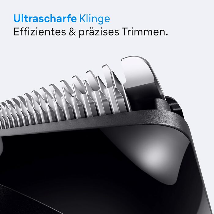 Braun Multigroom Series 3 AIO3545: Триммер 8-в-1 для бороди, волосся та тіла (сірий)