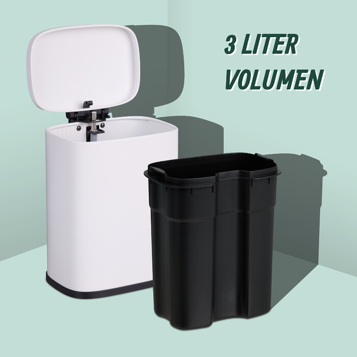 Relaxdays Cosmetic Containers Wall Mount 3 Liter