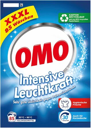 Пральний порошок Omo XXXL для прання, 85 циклів, 5.1 кг