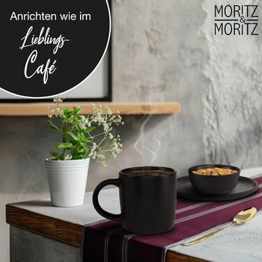 Набір посуду Moritz & Moritz NORDIC на 6 осіб (18 предметів) - посуд з кераміки, скандинавський дизайн, міцний набір тарілок, сервіз для щодня та гостей