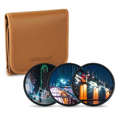 Зоряний фільтр PROfezzion Sternfilter 77mm Starburst (3 шт.) для Canon/Nikon