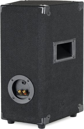 Пара акустичних колонок McGrey TP-8 для DJ та вечірок, 8'' сабвуфер, 300 Вт, пасивні, 2-смугові, дерев'яний корпус, чорні