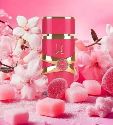 Парфумована вода Lattafa Yara Candy, 100 мл — коралвий арабський аромат