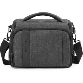 Сумка для камери Bagsmart: DSLR, SLR, System Camera, Об'єктиви та Аксесуари (Сіра)