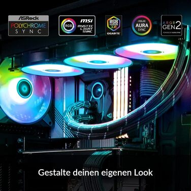 ARCTIC Liquid Freezer II 420 A-RGB - Повнорозмірна система водяного охолодження CPU з RGB, LGA1700, 200-1900 RPM