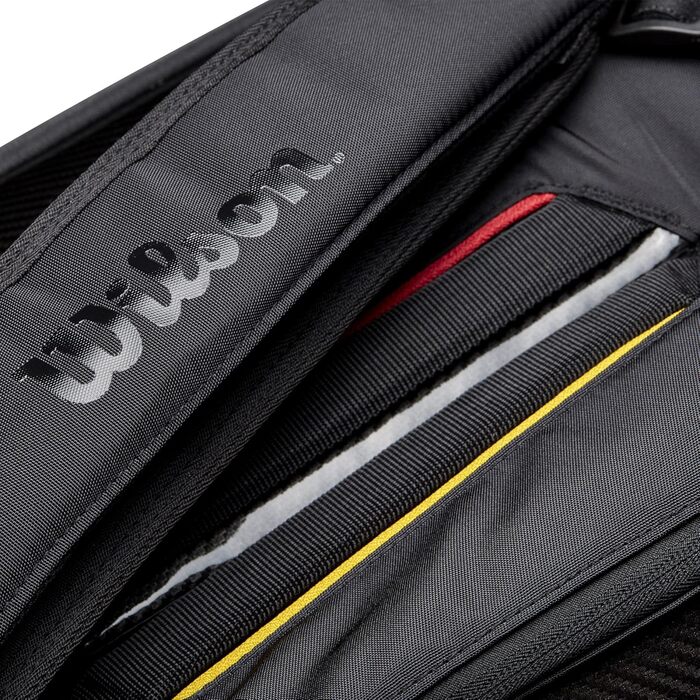 Сумка для тенісу Wilson Super Tour Pro Staff на 9 ракет, чорна