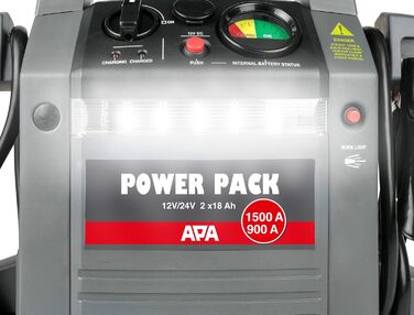 Power Pack APA 16524 - Пусковий пристрій 12/24V, 900A