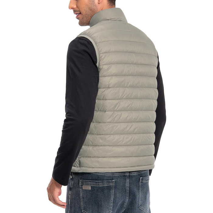 Чоловіча тепла жилетка Pioneer Camp – водонепроникна, компактна, з підкладкою – для активного відпочинку, повсякденного носіння, роботи, спорту та подорожей, хакі, розмір S