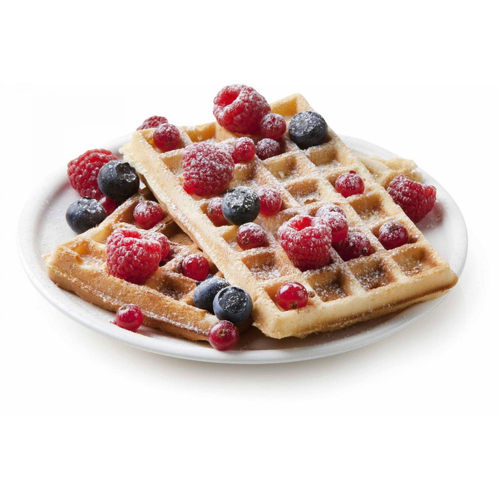 Вафельниця Mozano Smart 1500W, чорна (на 2 великі вафлі)