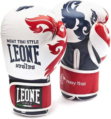 Боксерські рукавички Leone 1947 Muay Thai, 16 Oz (450 г), Білий
