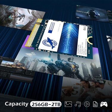 SSD Dogfish M.2 2230 NVMe PCIe 4.0 512GB для ігор та ноутбуків