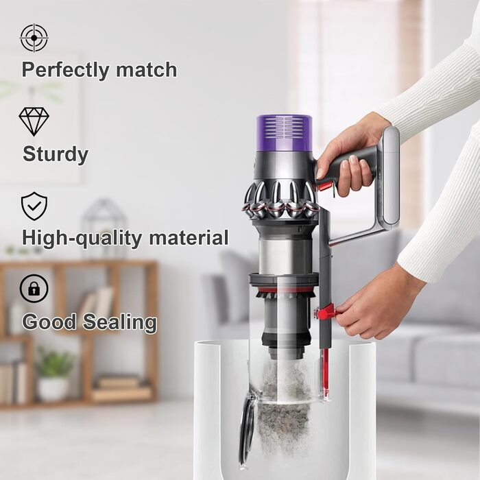 Замінний контейнер для пилу до пилососа Dyson V10 SV12 SV13 SV27, з HEPA-фільтром та насадкою, аксесуари для Dyson V10