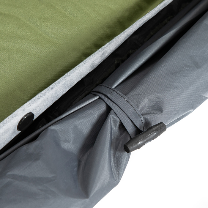 Outsunny Camping Bed Dome Tent 2 Person Air Mattress Grey 200x146x159cm | Aosom