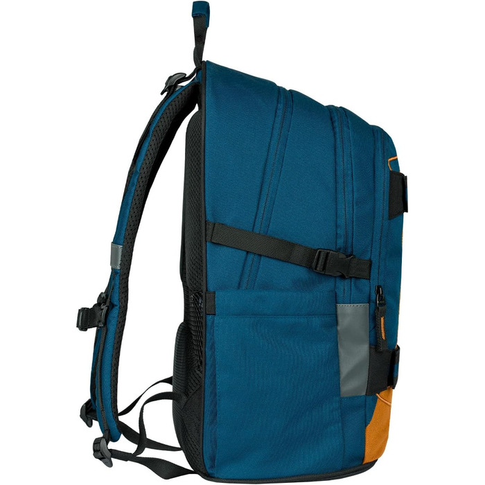 Шкільний рюкзак Baagl для хлопчиків та дівчаток - рюкзак на скейтборді з відділенням для ноутбука та нагрудним ременем (Duo)