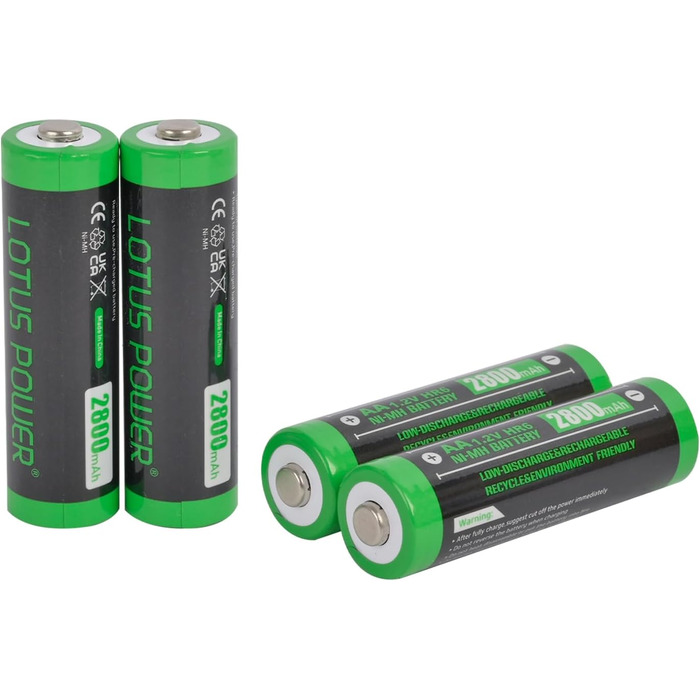 Зарядний пристрій Universal 4-секційний + 4 AA + 4 AAA акумулятори, LCD, NiMH, перезаряджувані акумулятори AA AAA (1 зарядний пристрій & 8 акумуляторів)