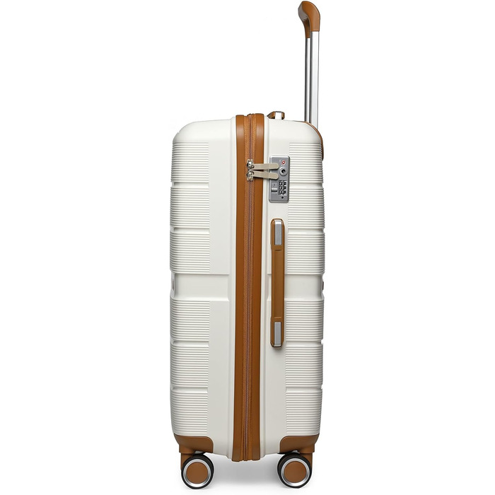 Чемодан British Traveller Mittelgroß: міцний валіза на 8 колесах з TSA-замком (66 x 43.3 x 28.5 см)