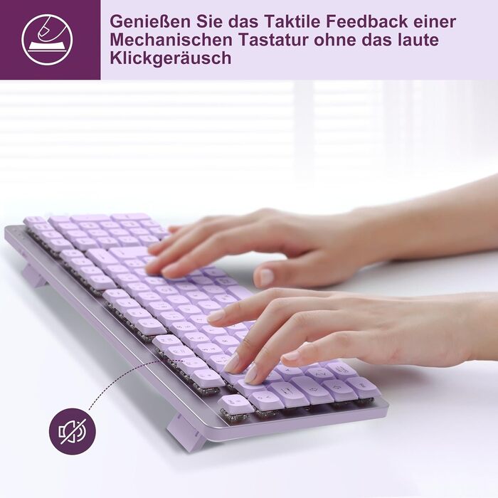 Leadsail FA98 Бездротова Механічна Клавіатура та Миша, QWERTZ, 98 Клавіш, 1600 DPI, для Windows/MacOS/PC/Laptop (Лідська)