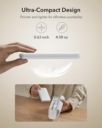 Зарядний станція 3-в-1 ESR для Apple Watch та iPhone з MagSafe, складана, з чохлом (білий)