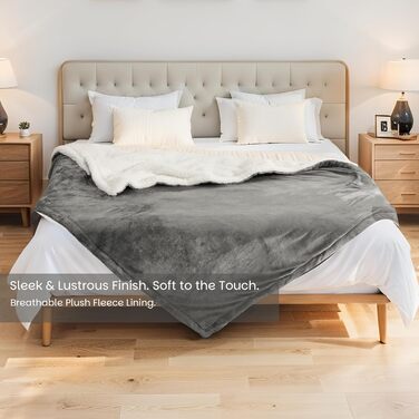 Електрична ковдра з автовимкненням 130x180 см, 9 режимів нагріву, таймер 9 годин, захист від перегріву, м'яка та приємна до тіла, для дому та офісу, чорна