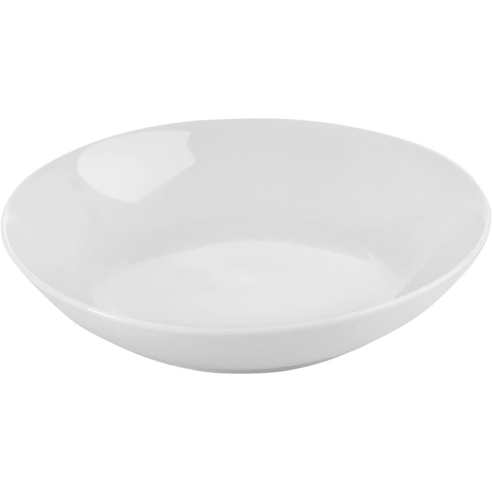 Сервіз столовий 24 штуки (на 12 осіб) - білий, порцеляна