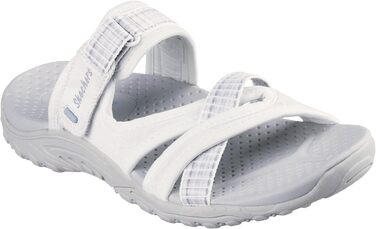 Сандалі Skechers Reggae Damen - білі слайдери 39 EU для жінок, Opulenter Garten