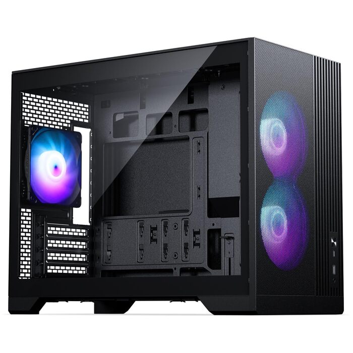 Корпус Phanteks XT M3 Mini-Tower Black – компактний Micro-ATX з темним склом, підтримка радіатора 360 мм та відеокарти 430 мм, 3 RGB вентилятори