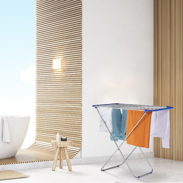 Relaxdays Extendable Clothes Drying Rack made of Stainless Steel