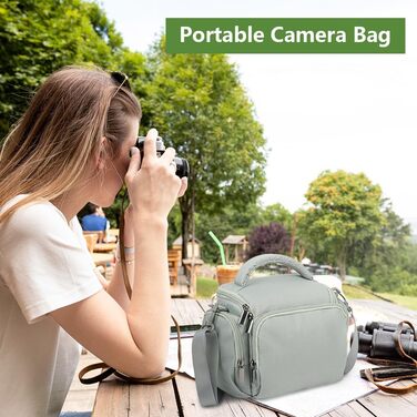 Чохол для камери Ainiv: DSLR/SLR, Canon, Nikon, Sony, водонепроникний, зелений (сірий)