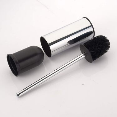 Підставка для туалетного йоржика BGL, нержавіюча сталь, кольорова, кругла, підлогова, з йоржиком, для ванної кімнати (хром)