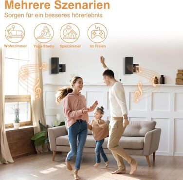 Кріплення для динаміків Bose (2 шт.): настінне та стельове. Підходить для UB-20, WB-50 II, Lifestyle, Soundtouch. Регульоване кріплення, чорний колір.