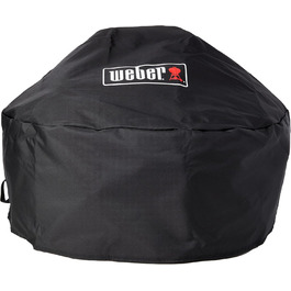 Чохол Weber Premium для каміна, дихаючий, водо- та УФ-стійкий, з липучкою, чорний, BBQ накриття