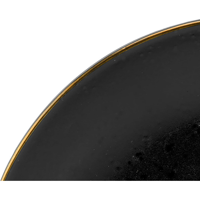 CreaTable INDUSTRIAL GOLD: 16-частинний набір посуду для 4 осіб (16-частинний комбінований сервіз з кераміки, безпечний для миття в посудомийній машині та використання в мікрохвильовці)