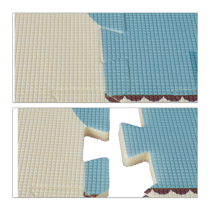 Relaxdays Puzzlemat Duo: Owl / Elephant